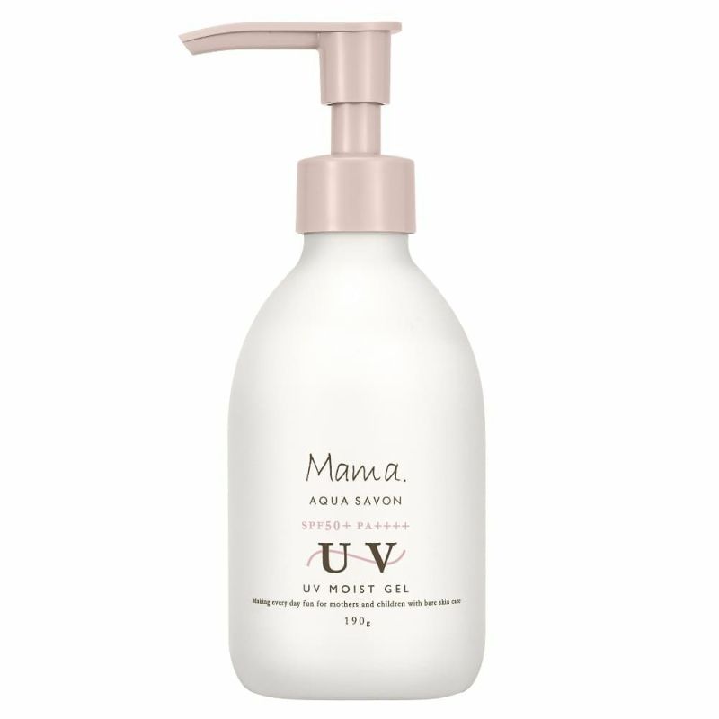 ママ アクア シャボン　UVモイストジェル　フラワーアロマの香り（23s）　190g