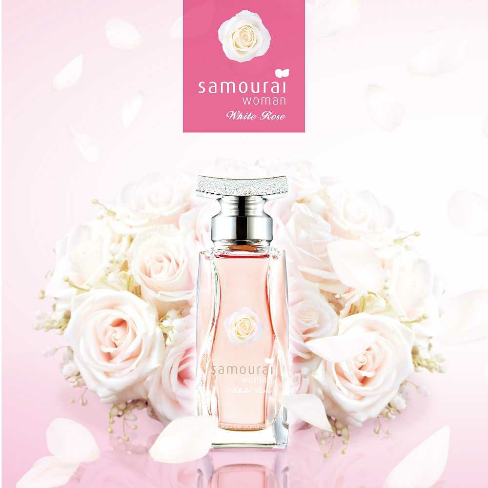 サムライウーマン ホワイトローズ オードパルファム 40mL | Samourai 