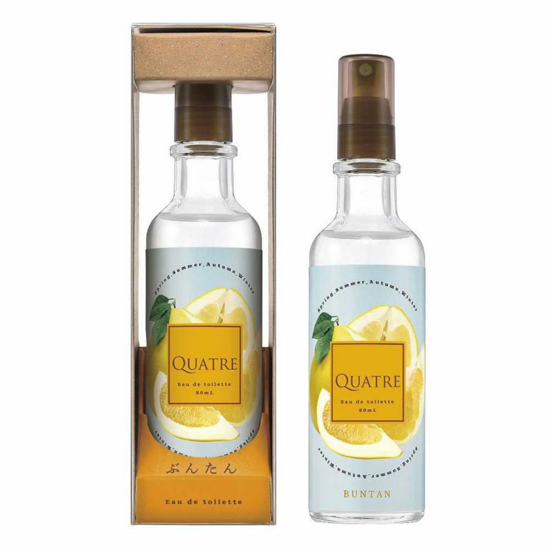 キャトル オードトワレ ブンタンの香り（N） 80mL | QUATLE