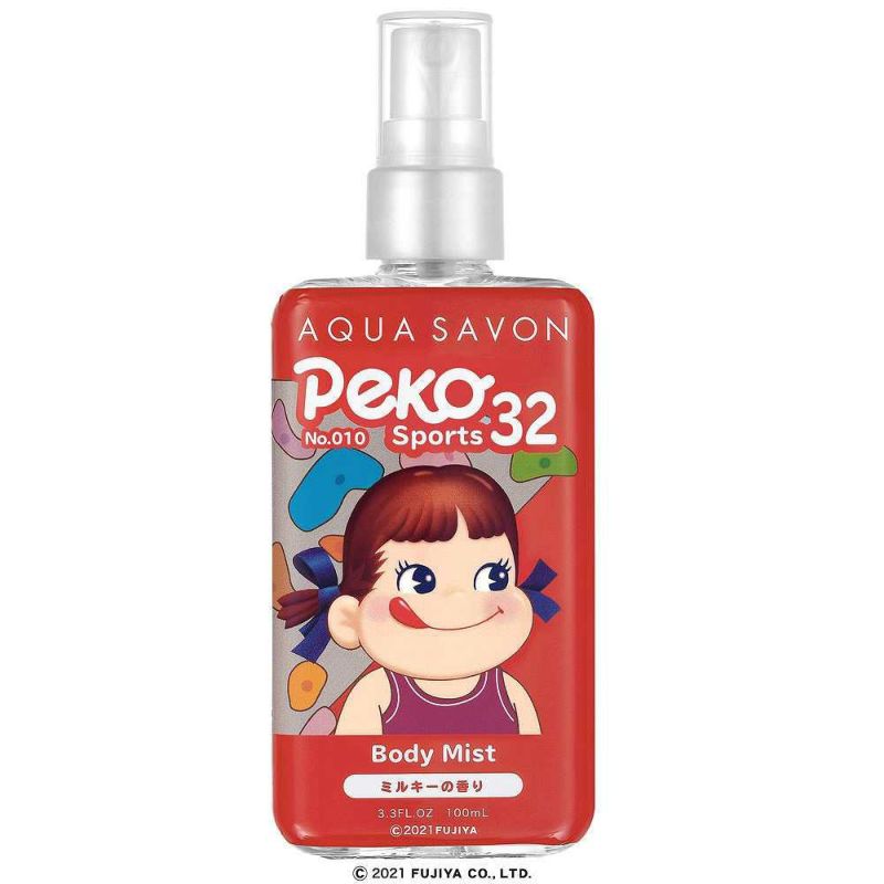 アクア シャボン×ペコちゃん ミルキーの香り ボディミスト 100mL | FUJIYA フジヤ 公式サイト