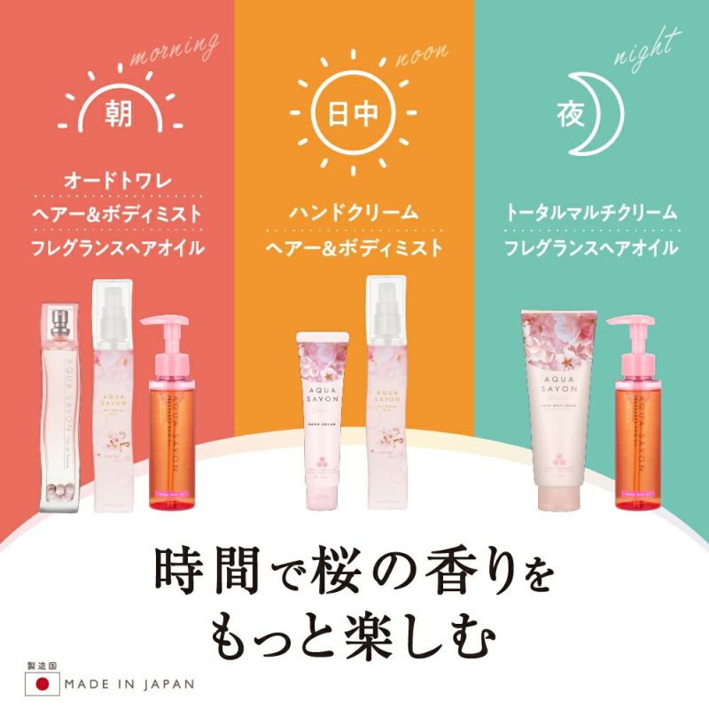 アクア シャボン サクラフローラルの香り オードトワレ 80mL | AQUA