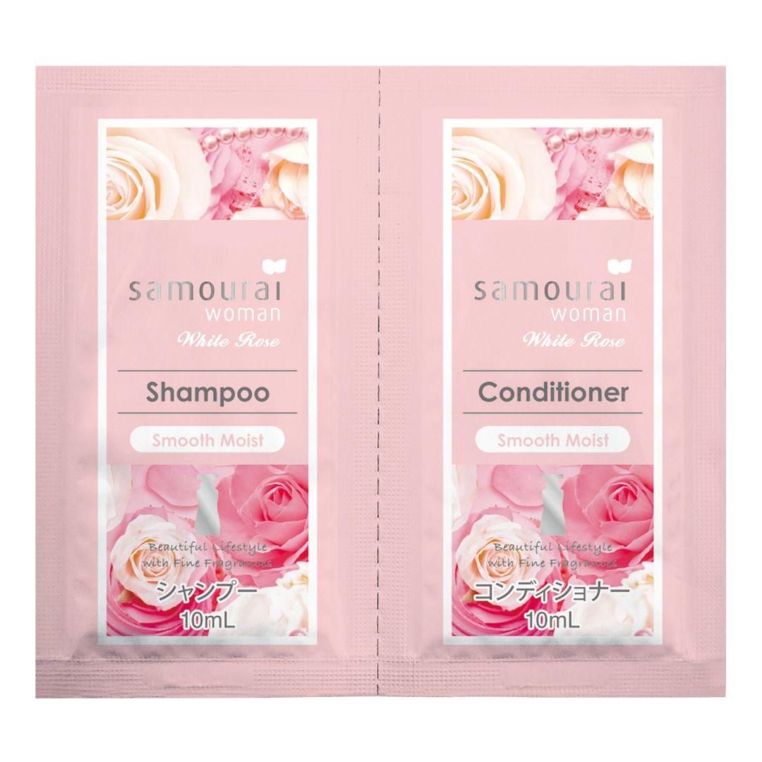 サムライウーマン　ホワイトローズ　ヘアケア　1dayトライアル　スムースモイスト　10mL×2