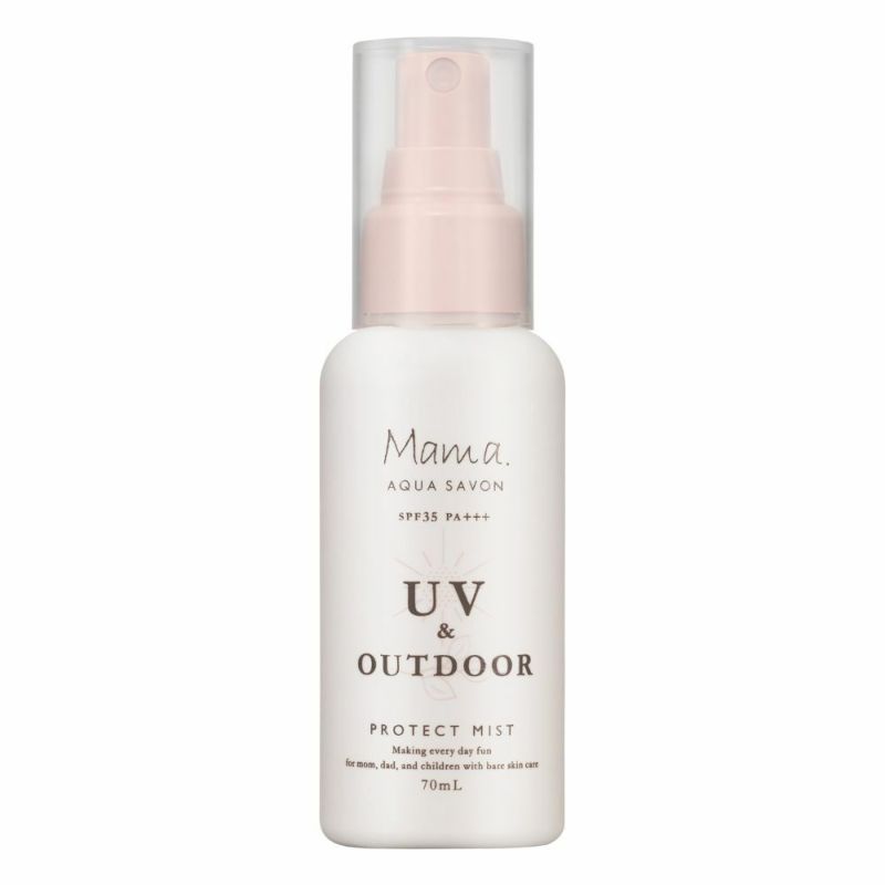 ママ アクア シャボン　UV＆アウトドアミスト　フラワーアロマの香り（25s）　70mL